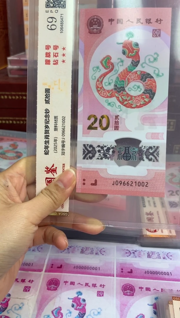 【闪购商品】塑料蛇钞 真钞 【单张】21002