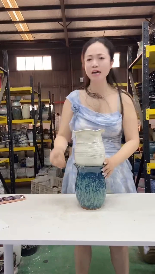 紫砂花盆宜兴紫砂粗陶花盆尺寸15*20