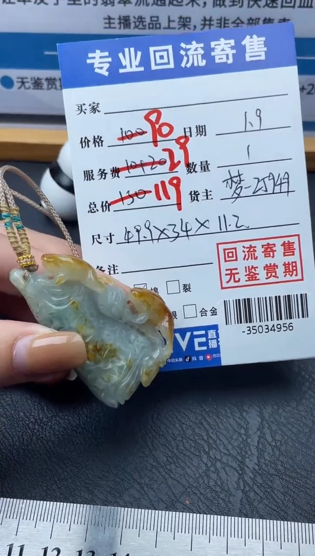 【闪购商品】翡翠颈饰未镶嵌多人-35034956