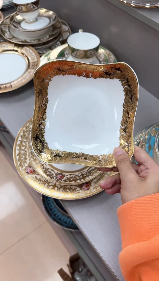 【闪购商品】瓷片6寸方形沙拉碗1个  春节活动福利价