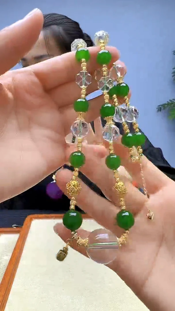 高货diy劲饰白水项链