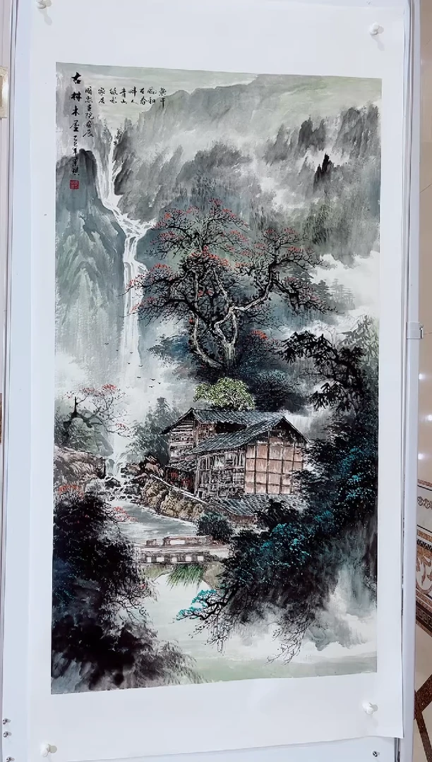 国画商老师国画作品5