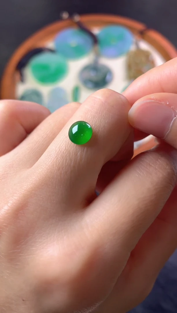 【闪购商品】定制翡翠未镶嵌1裸玉（客户意向镶嵌）