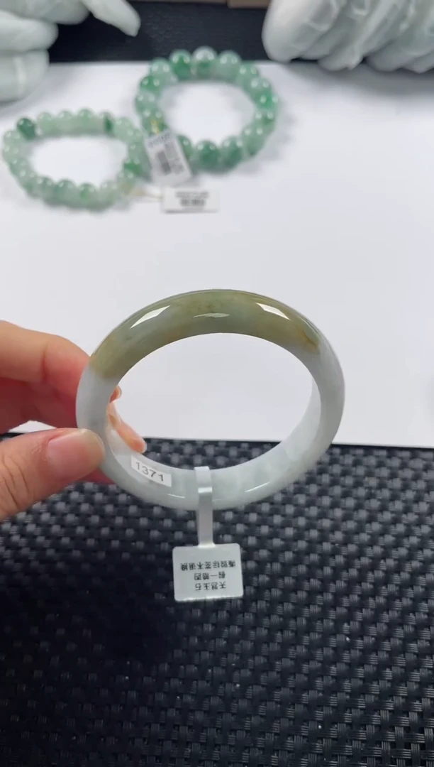 未镶嵌手镯翡翠基地发货H 4436 58+