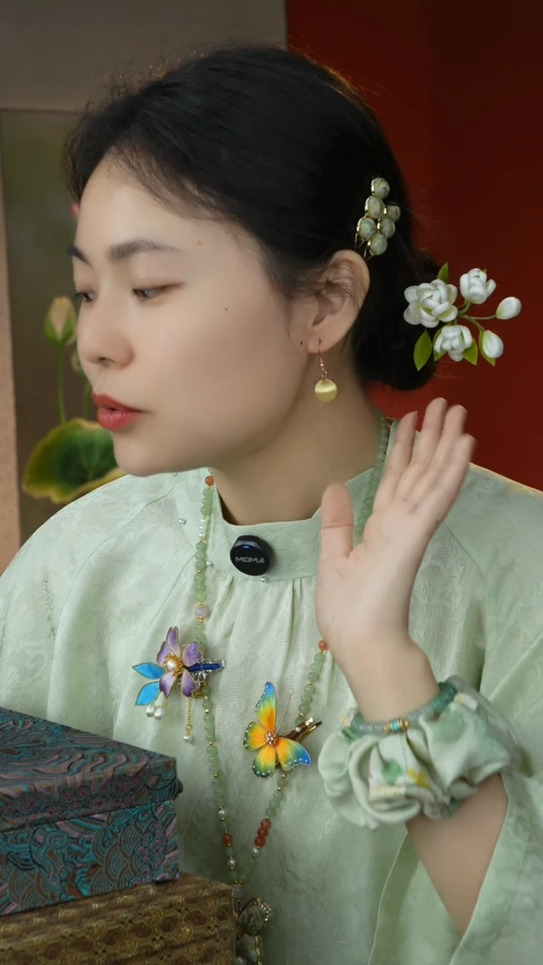 刺绣纯手工非遗国风饰品