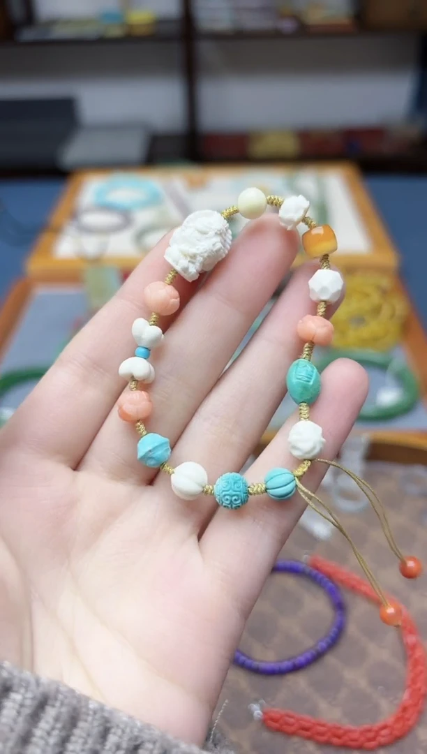 手串/手链/手镯猛犸象牙猛犸扎基手串XSQ