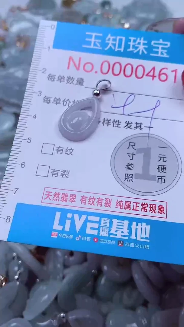 吊坠(不含链)未镶嵌翡翠461