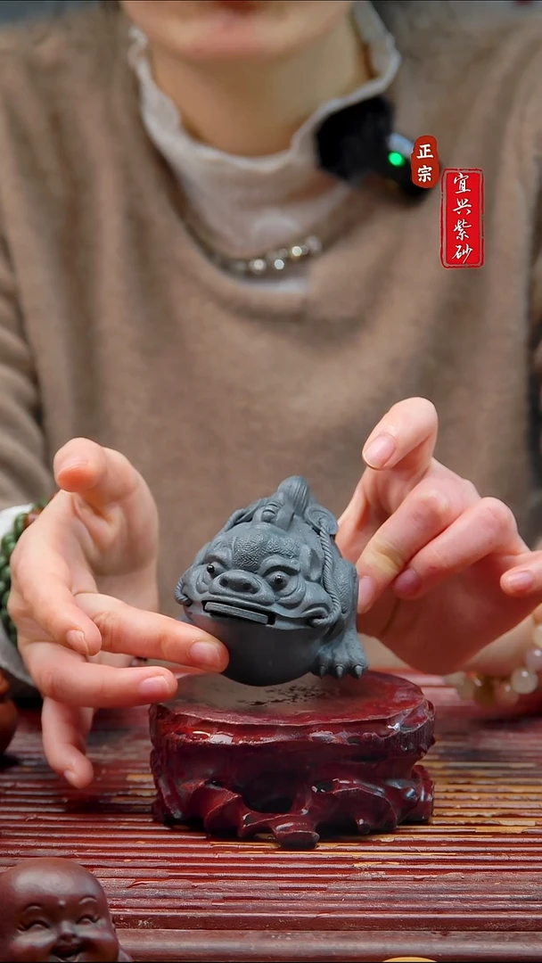紫砂茶宠宜兴紫砂茶宠摆件