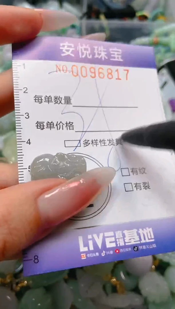 【闪购商品】翡翠颈饰未镶嵌闪购0096817