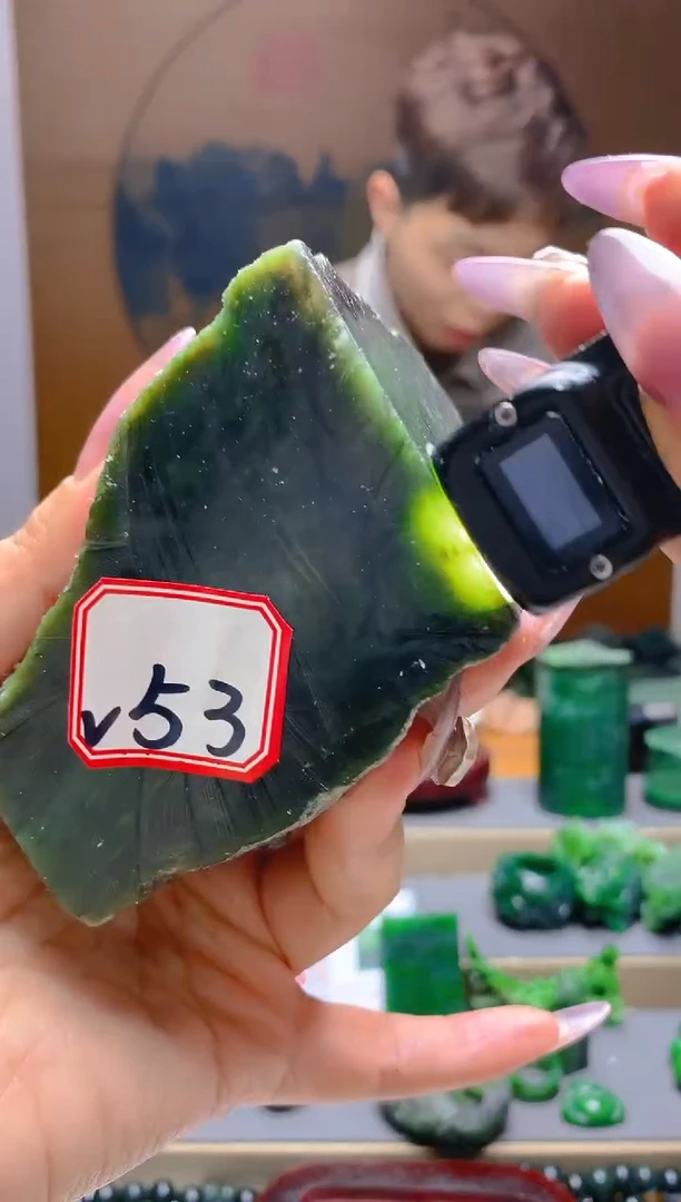 【闪购商品】和田玉（碧玉）珠宝半成品未镶嵌1