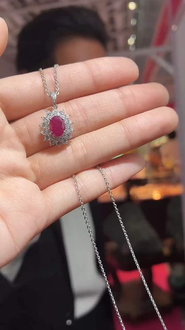 银S925镶嵌其他红宝石（扎德严选）