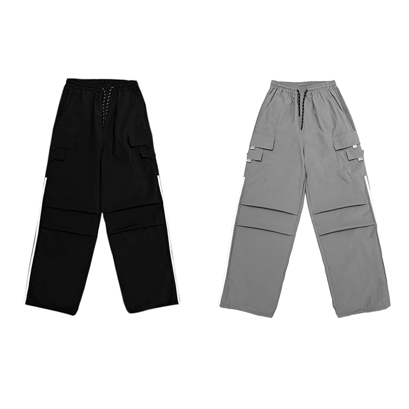 [M]黑灰两色设计款夏季空调防晒休闲儿童工装休闲裤（夏日炎炎）