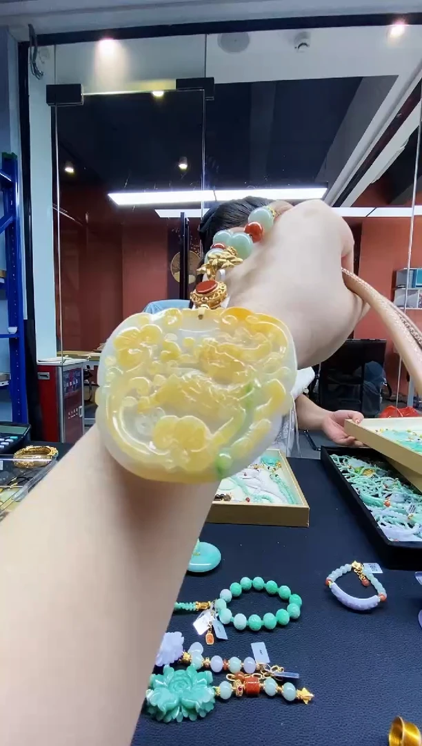 颈饰未镶嵌翡翠翡翠吊坠