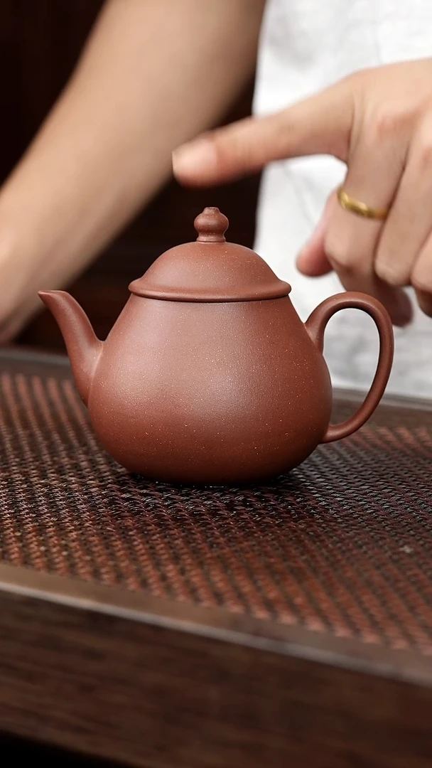 茶壶紫砂底槽清梨形