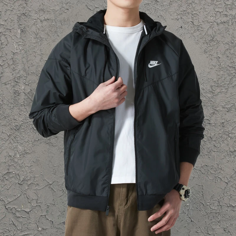 NIKE/耐克商城同款新品外套男装夏季梭织防风跑步运动服正品夹克