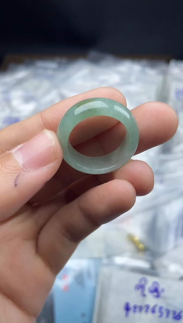 未镶嵌戒指翡翠天然翡翠a货戒圈 19