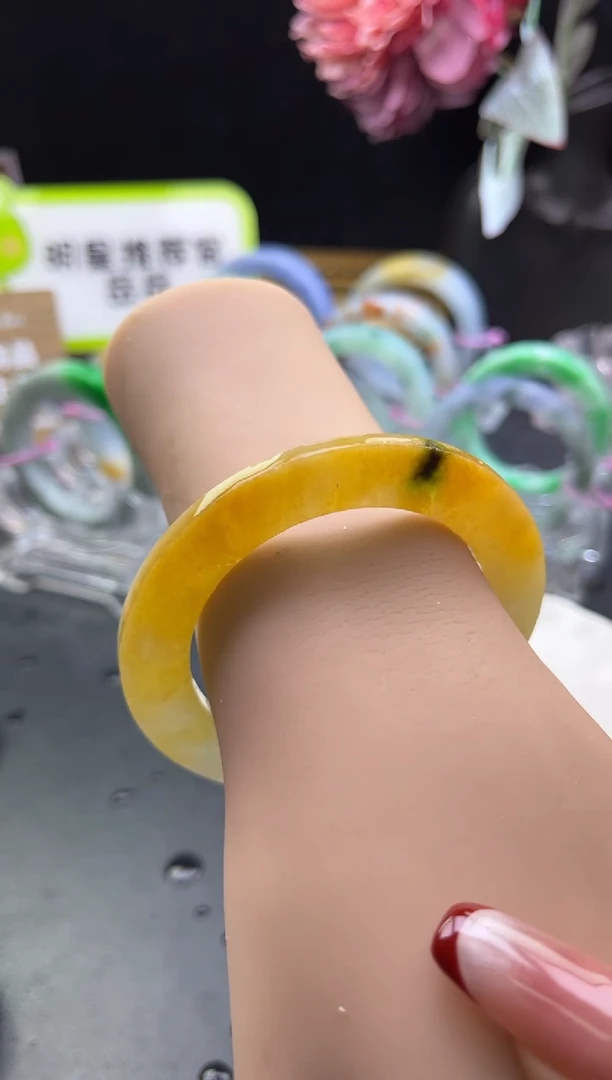 未镶嵌手镯定制翡翠54-64「定制不退不换」