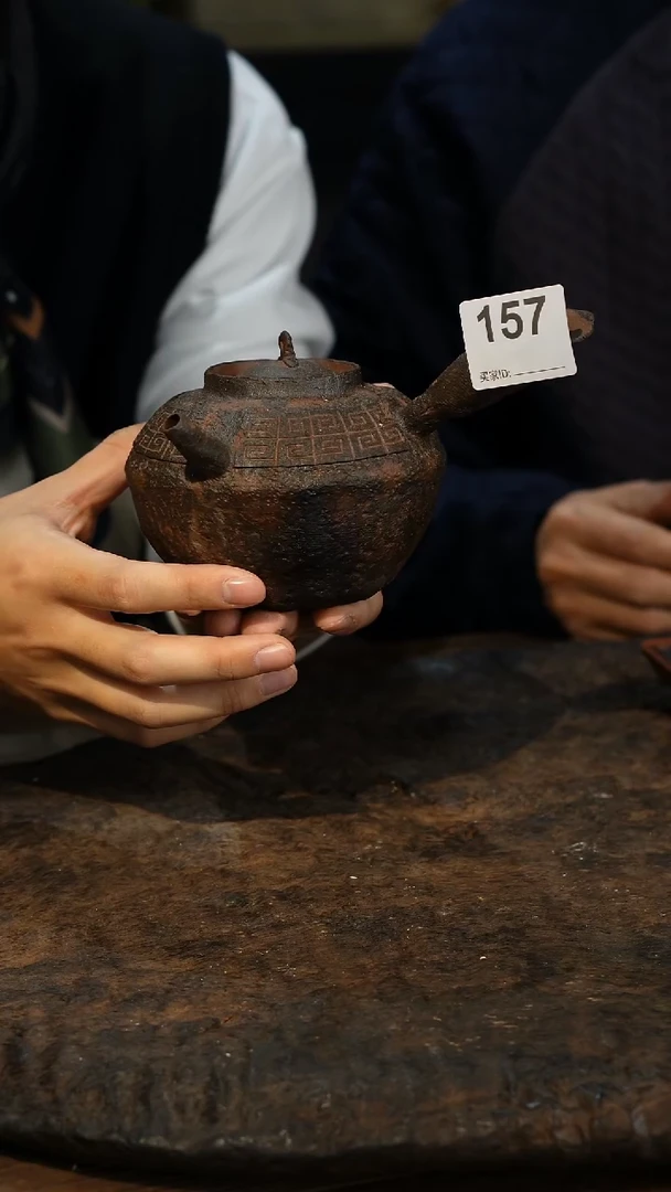 潮州手工原矿砂铫壶157