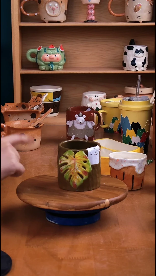 摆件陶景德镇原创手工陶瓷