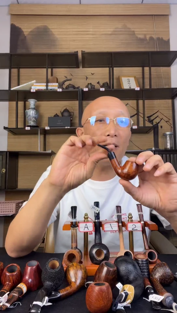 石楠木纯手工意大利石楠木烟斗