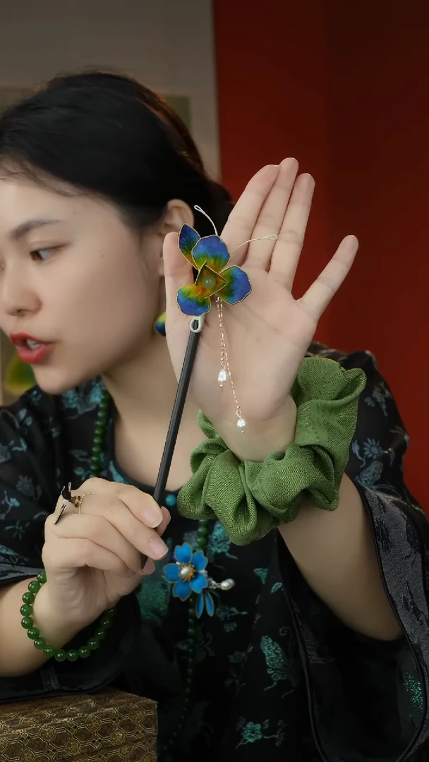 刺绣纯手工非遗国风饰品