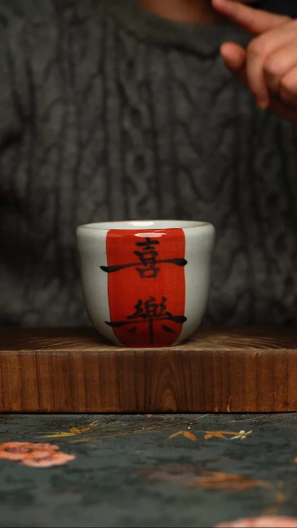 瓷片釉下彩手工手绘同款陶器
