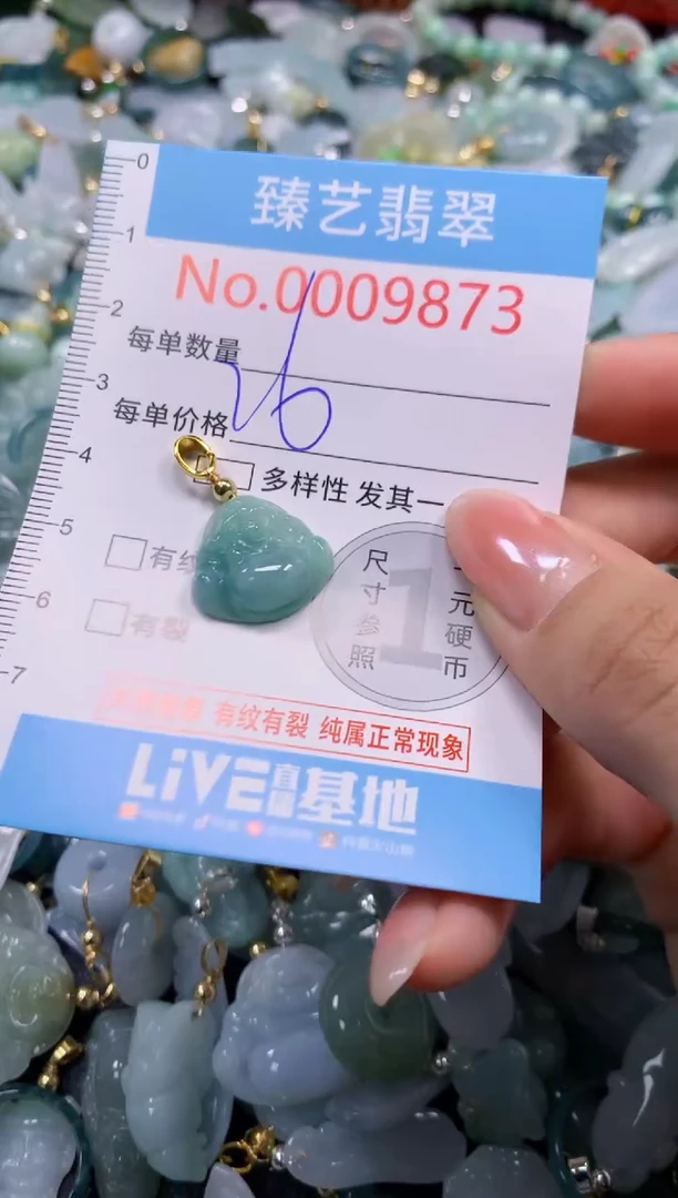 颈饰未镶嵌翡翠9873