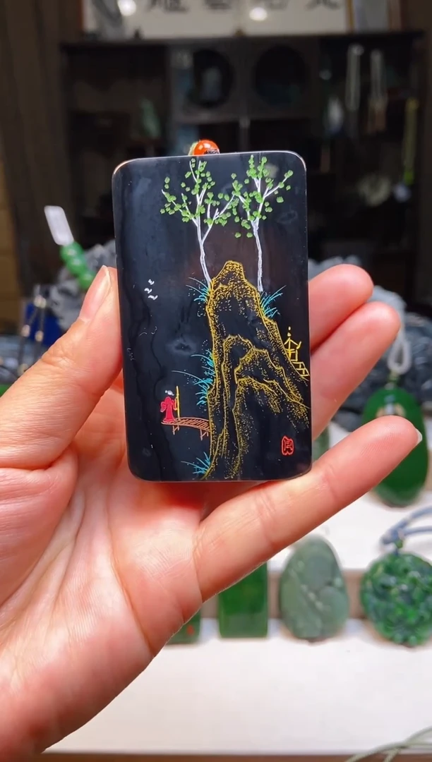 【闪购商品】和田玉挂件未镶嵌1