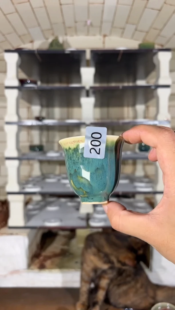 杯精品窑变钧瓷茶器