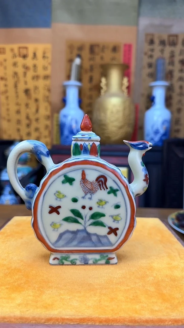 【闪购商品】瓶景德镇陶瓷客厅摆件