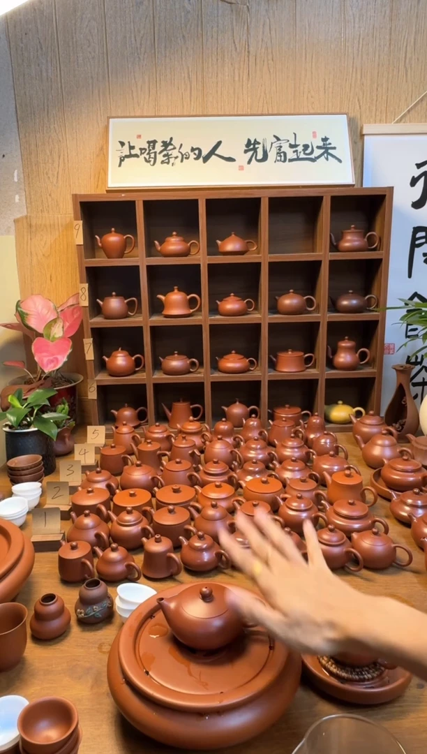 潮州原矿朱泥手拉壶凤雏