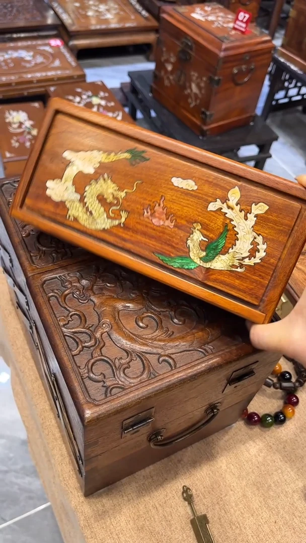 木龙凤呈祥大机关盒
