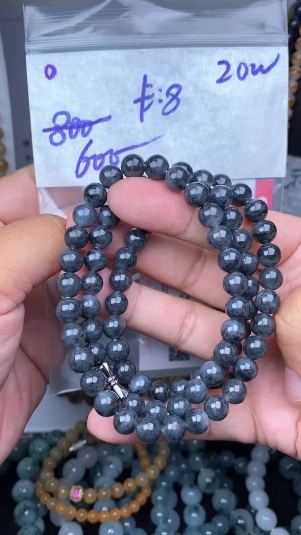 未镶嵌定制翡翠°**?毛货需精细抛光拍一发一