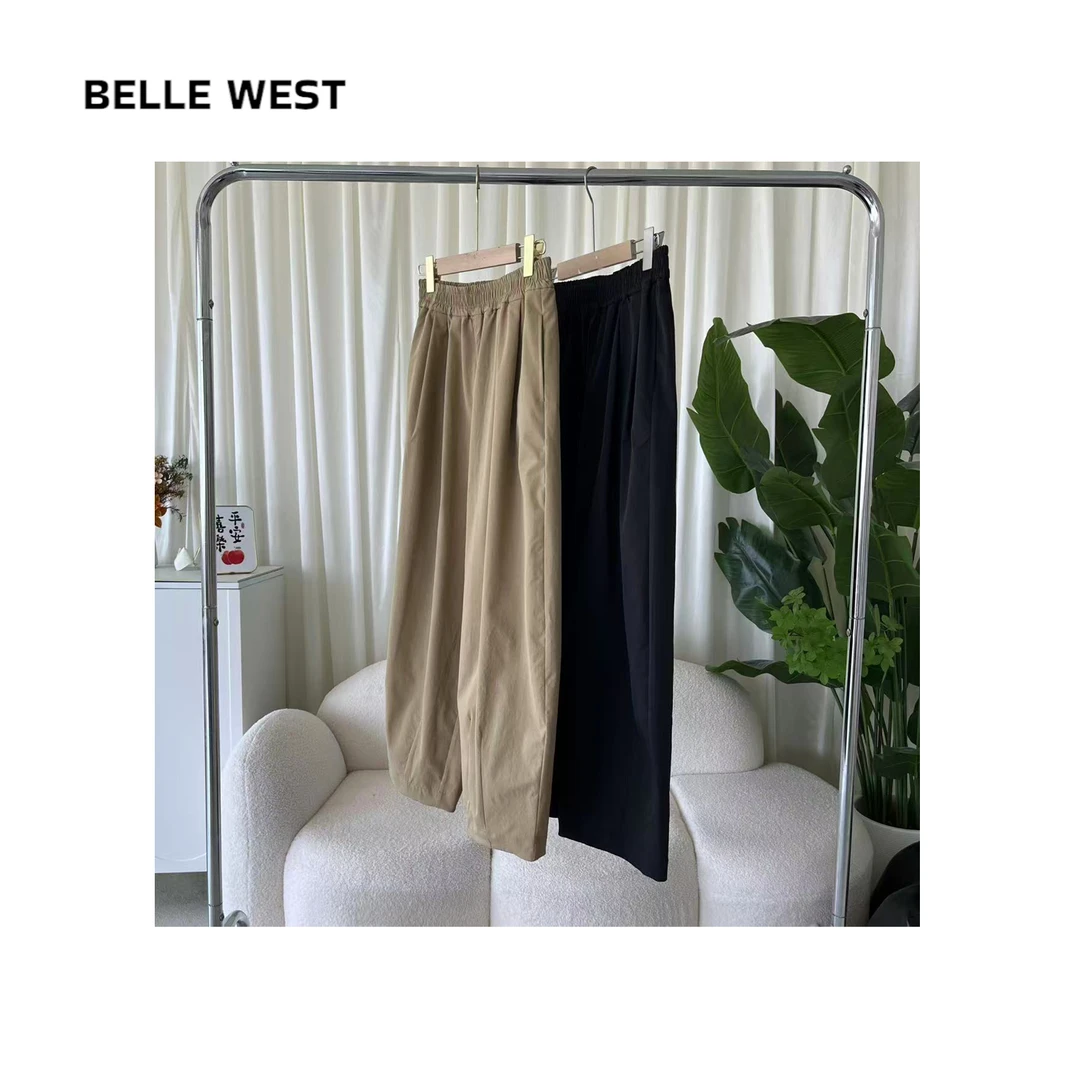 夏季薄款宽松百搭显瘦褶皱气球裤 WZ-250609