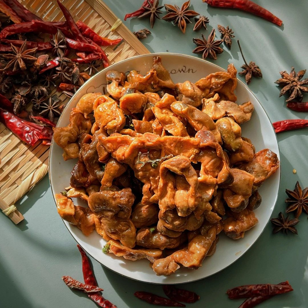 藤椒鸡胗250g/袋（每袋24-28个）