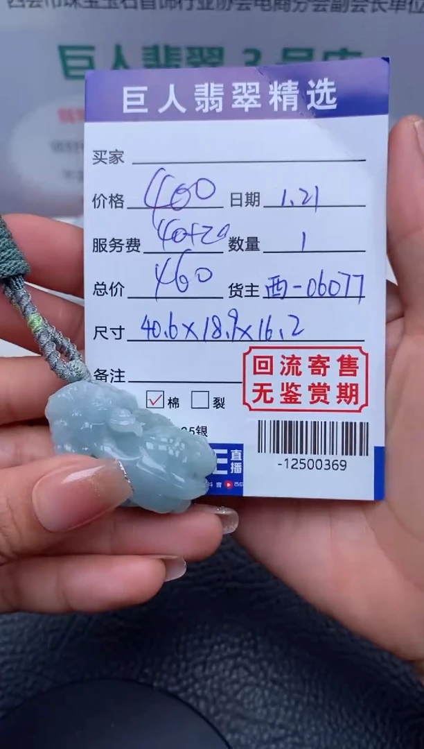 【闪购商品】翡翠颈饰未镶嵌多人-12500369