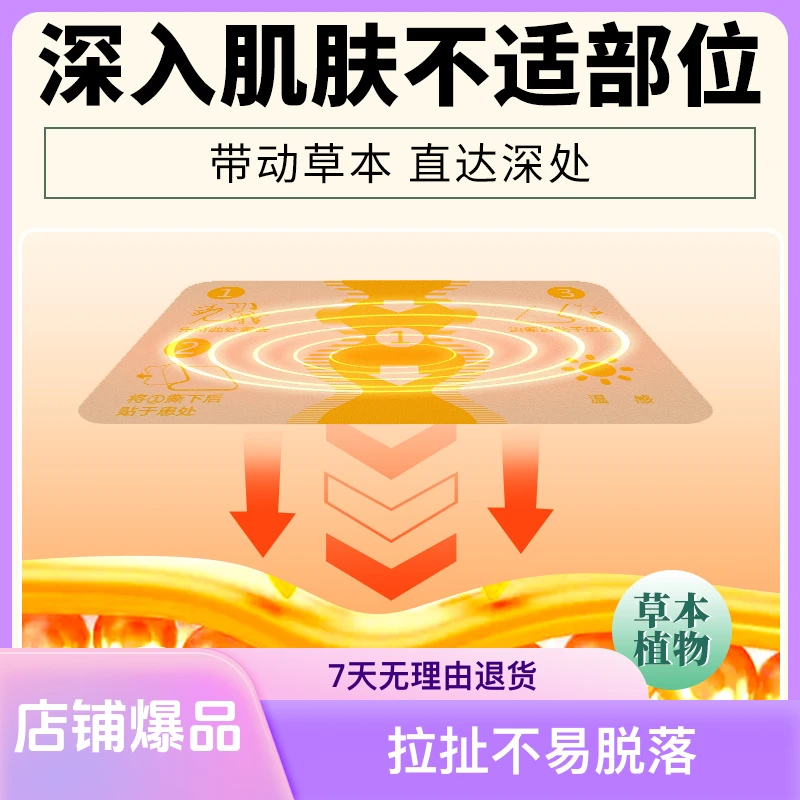 筋骨痛消草本弹力贴肩颈腰腿关节贴高弹力膏药不易掉膏药贴定制