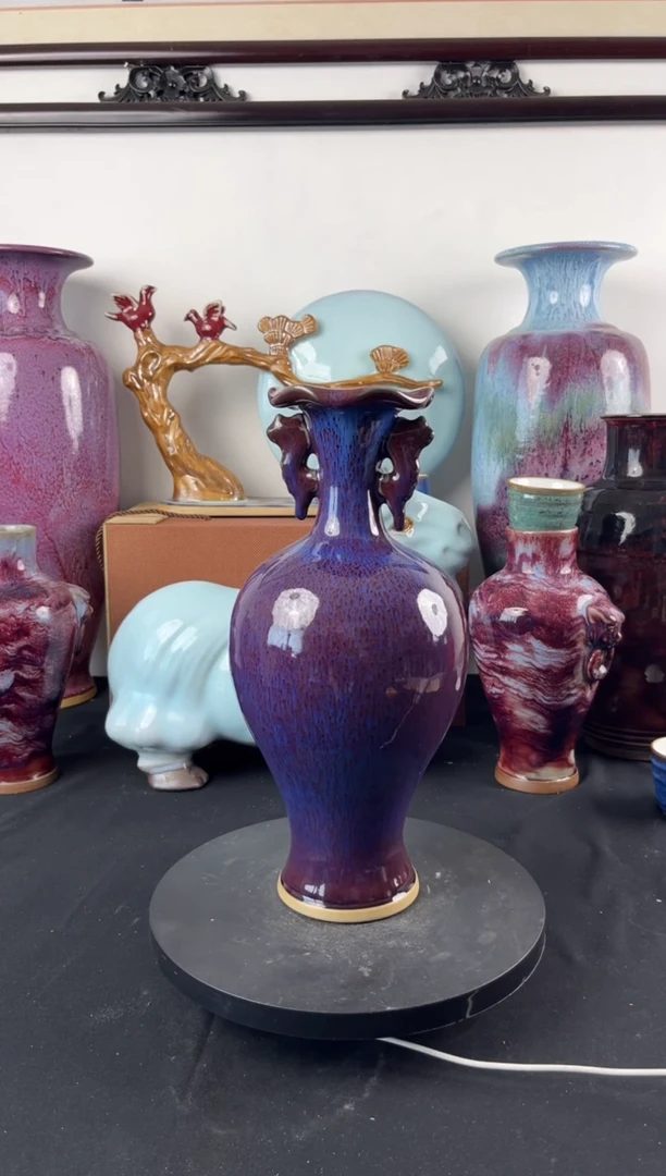 摆件神垕钧瓷收藏工艺品