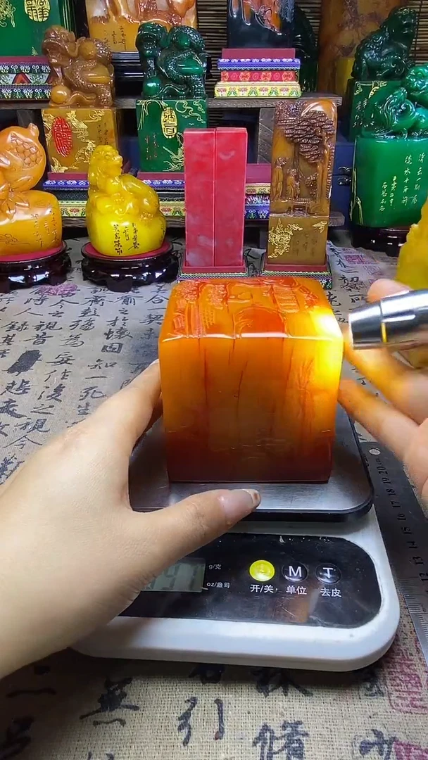 寿山石印石纯天然篆刻石料