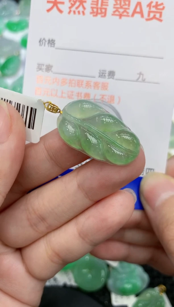 【闪购商品】翡翠颈饰18K金镶嵌111111111111