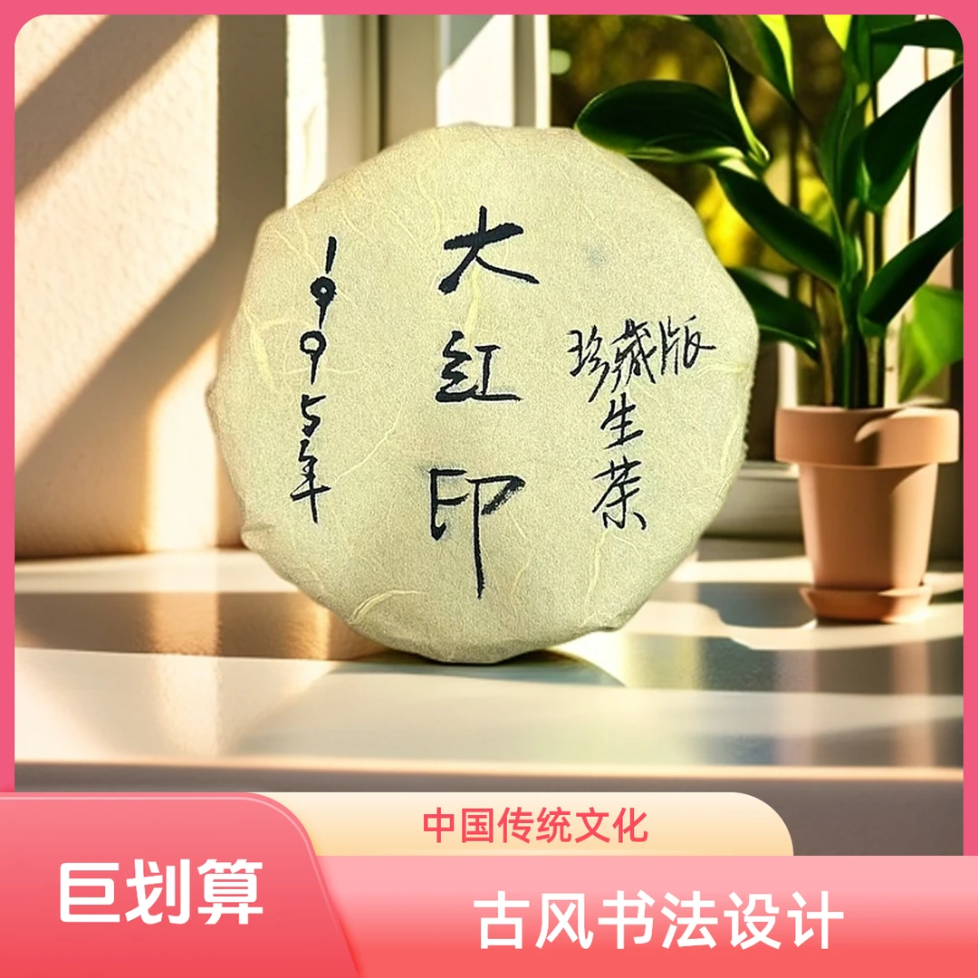 1995年大红印珍藏版生茶100g 普洱茶【苏苏专属】
