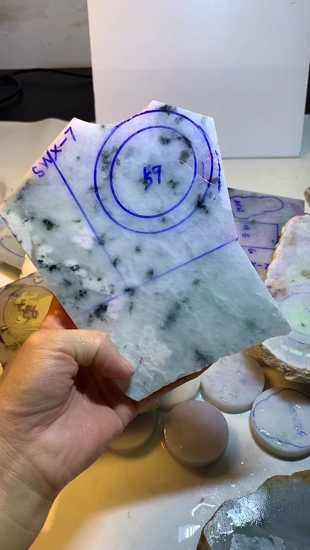 散珠翡翠翡翠玉石