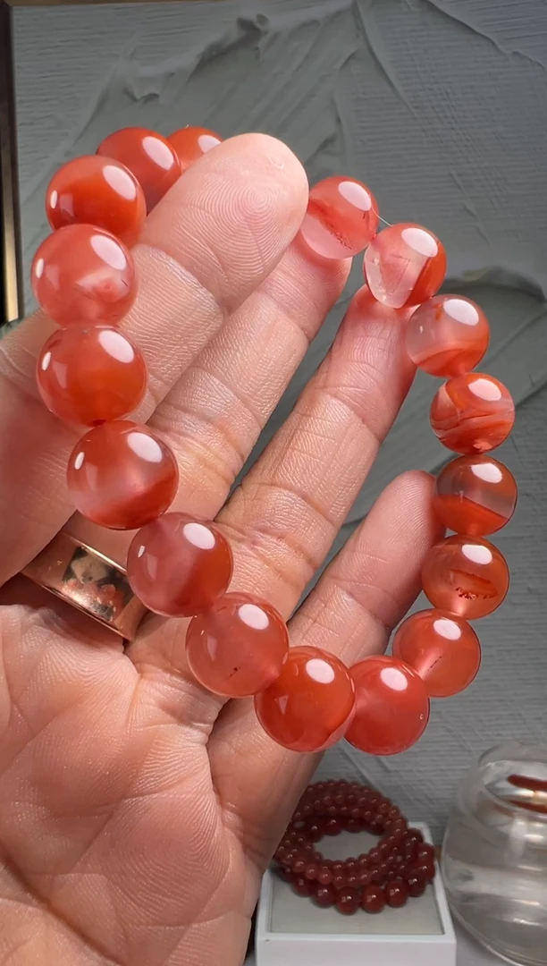 手串未镶嵌南红玛瑙用****0南红玛瑙
