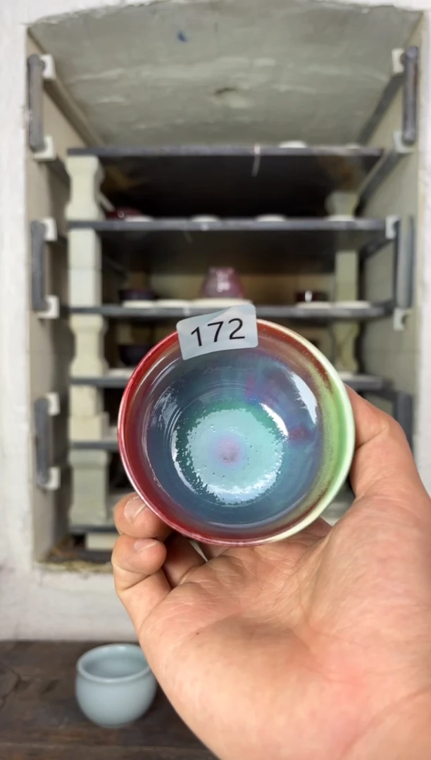 【闪购商品】摆件钧瓷窑变精品茶器