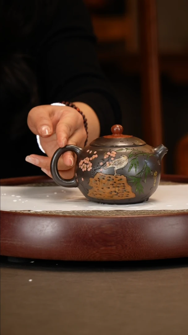 【闪购商品】紫砂茶壶【吴顺华】高黑料西施