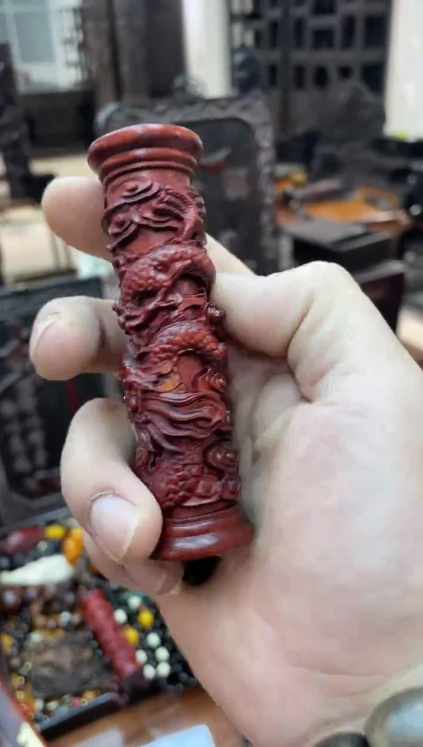 【闪购商品】木盘龙柱把件啊啊啊啊啊啊啊啊