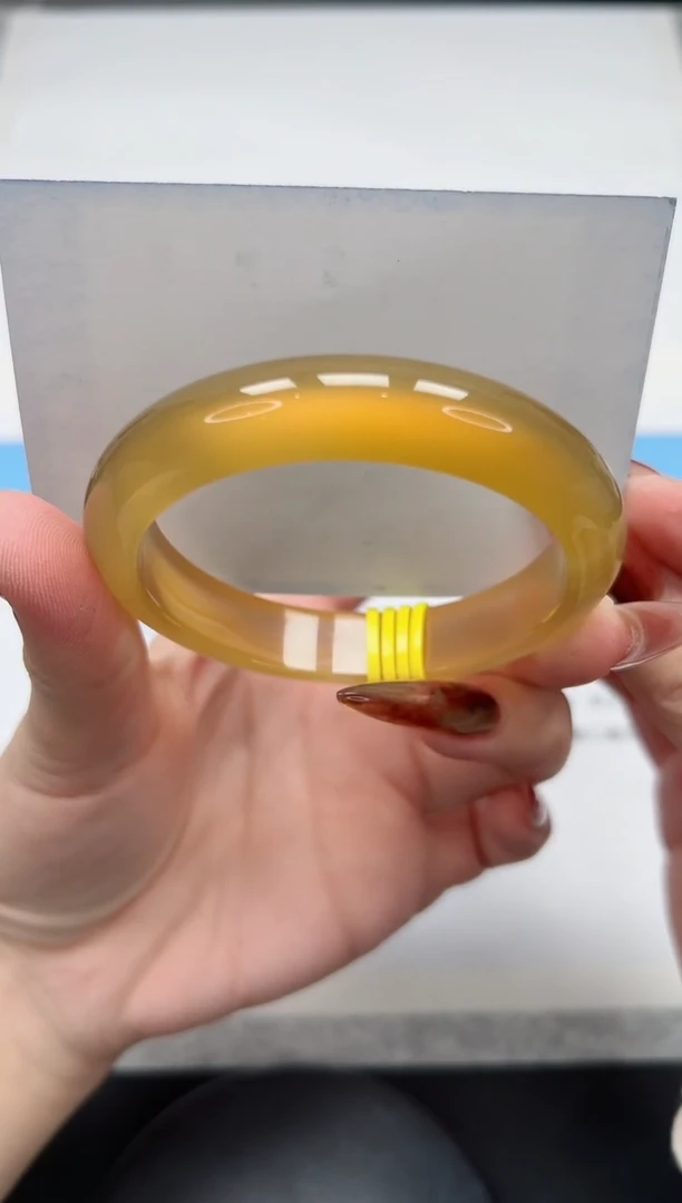 【闪购商品】玛瑙/玉髓手镯未镶嵌174/香槟57