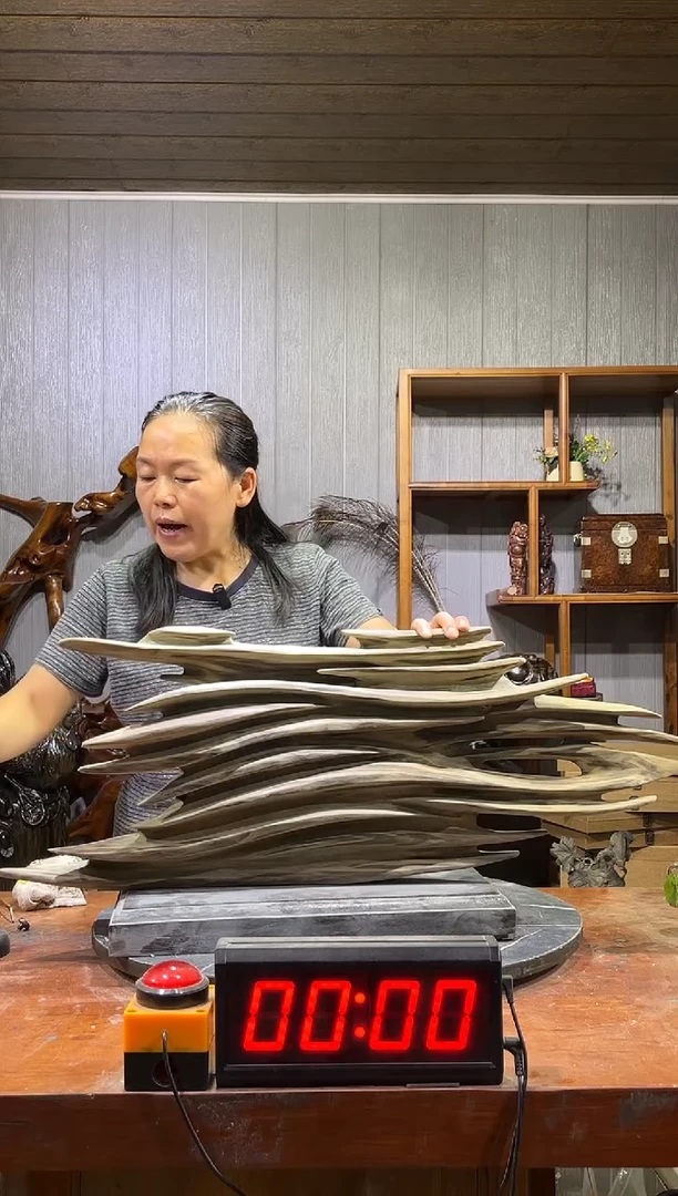 金丝楠千*马阴沉木无漆无腊步步高升摆件