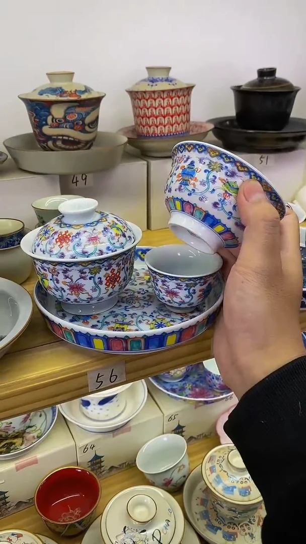 好看不贵经济实惠的盖碗27