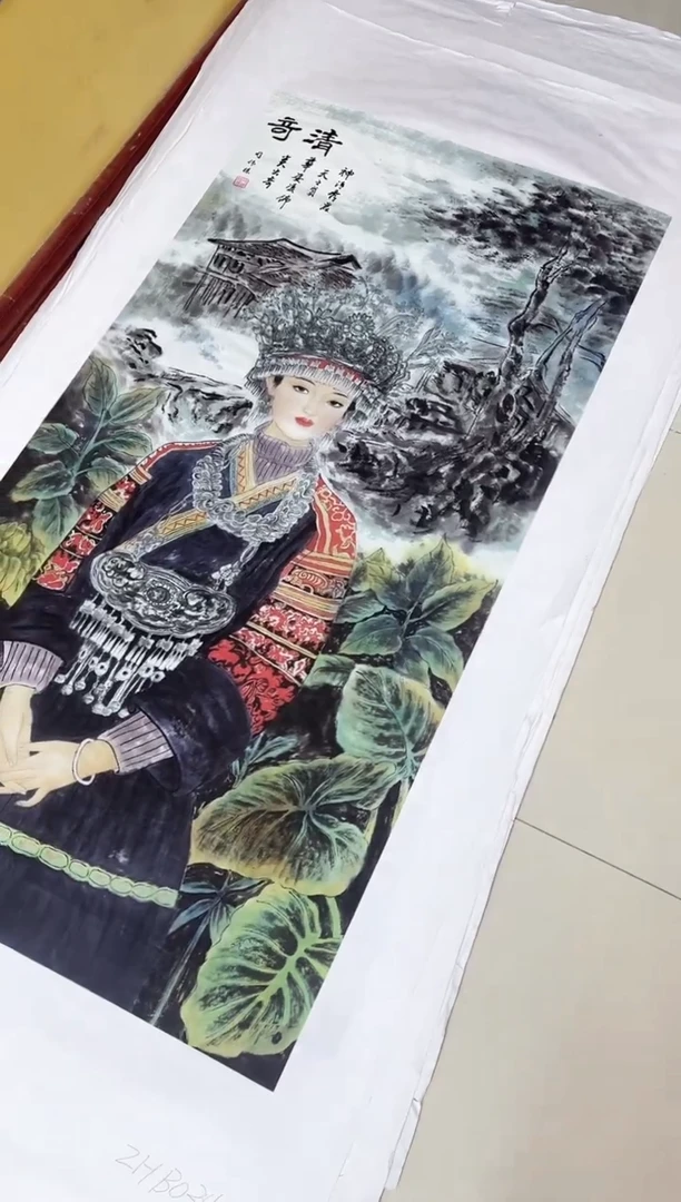 国画九霄甄选国画作品zhb